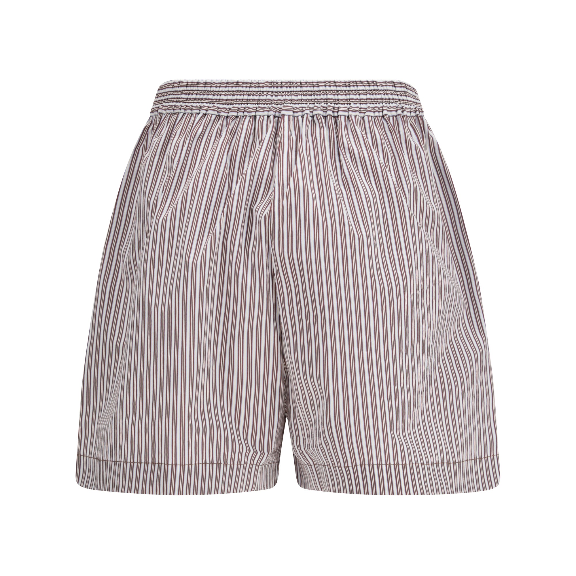 Striped silk Shorts