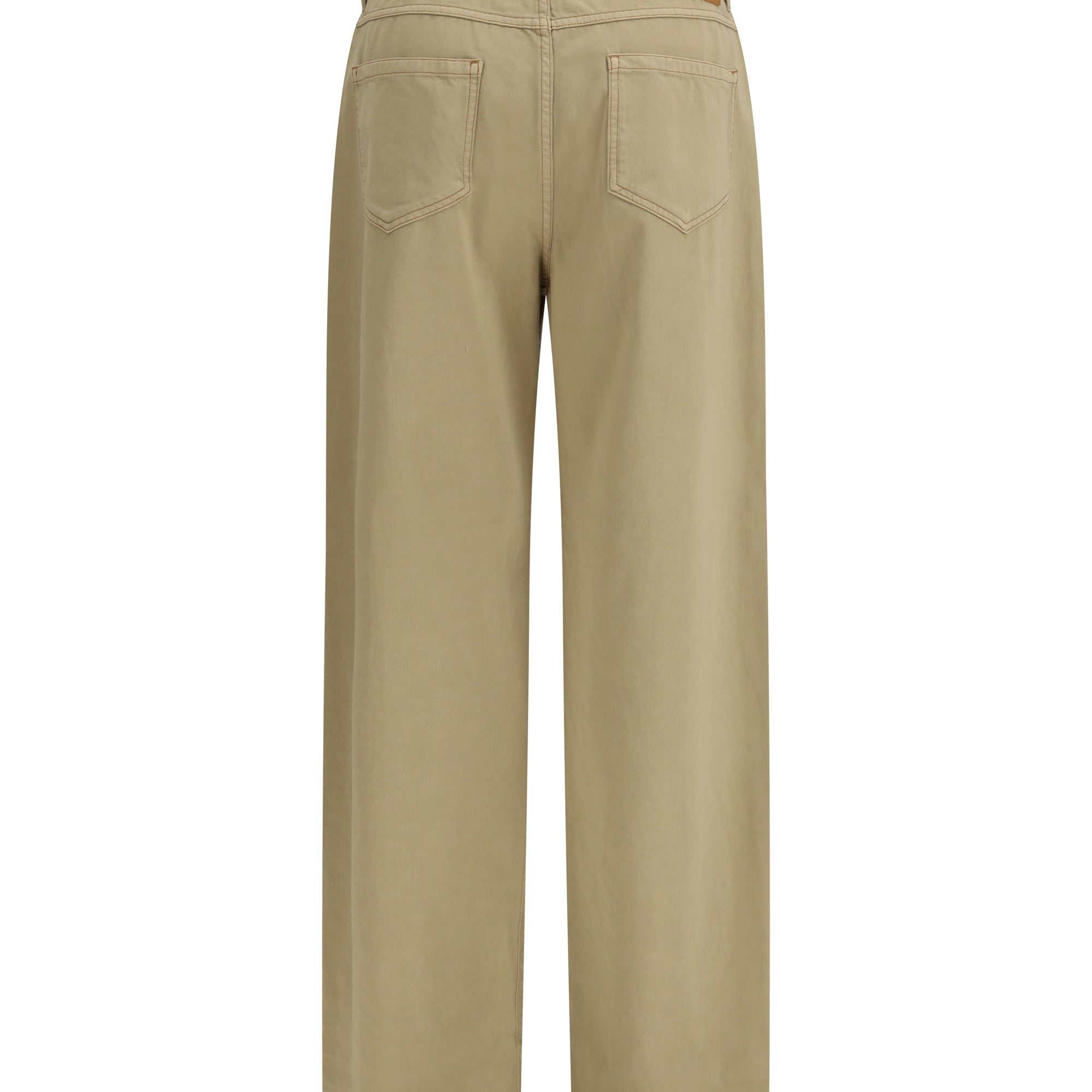 Baggy Pants in pure cotton satin