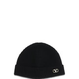 VLogo Beanie in cashmere