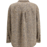 Mélange wool blend Overshirt