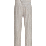 All-over logo pinstripe track Pants
