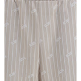 All-over logo pinstripe track Pants