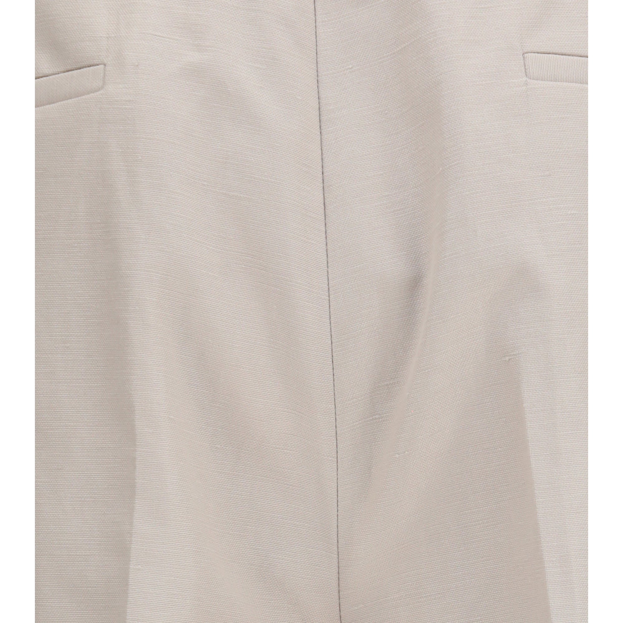 Cotton and linen tailored Pants