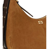 Suede vegan Shoulder Bag