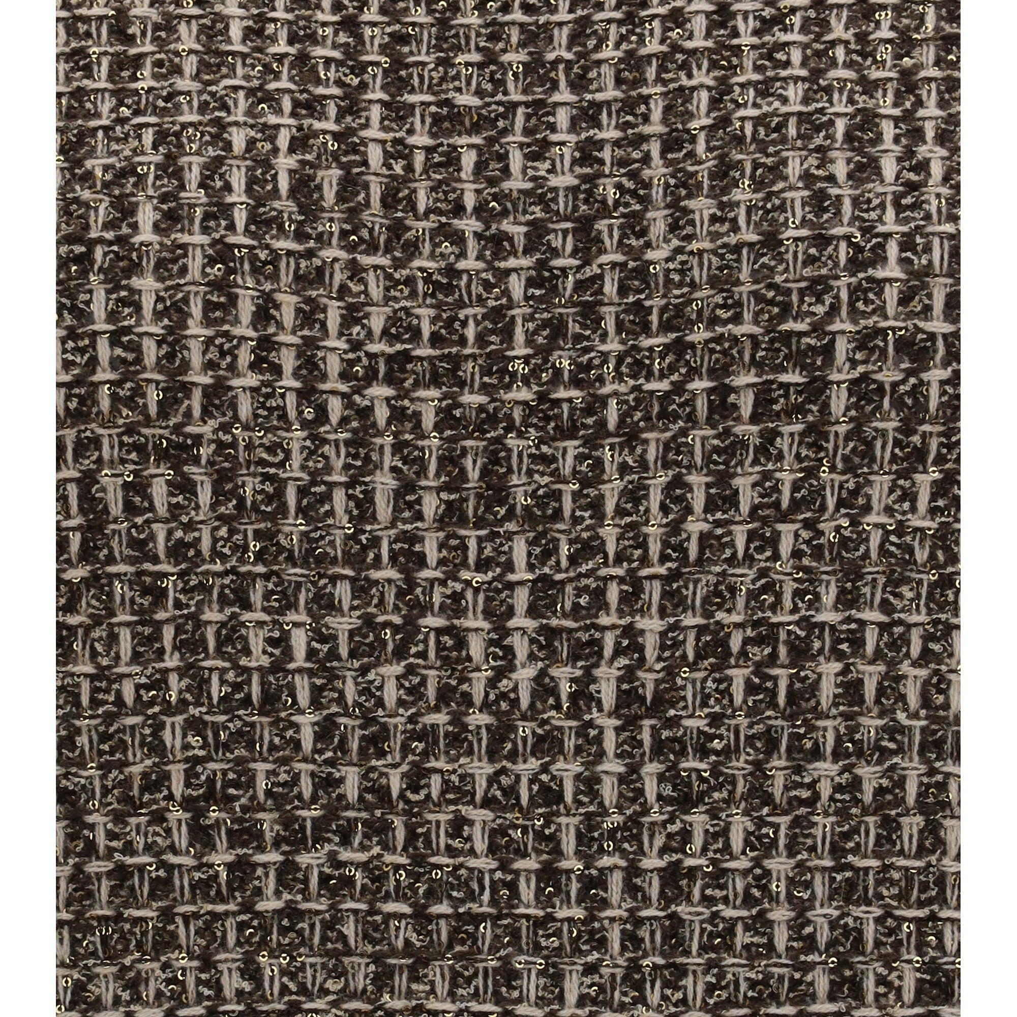Sequin-effect tweed Dress