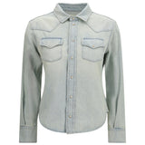 Western Shirt in lightweight denim