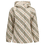 Reversible Check Hooded Jacket