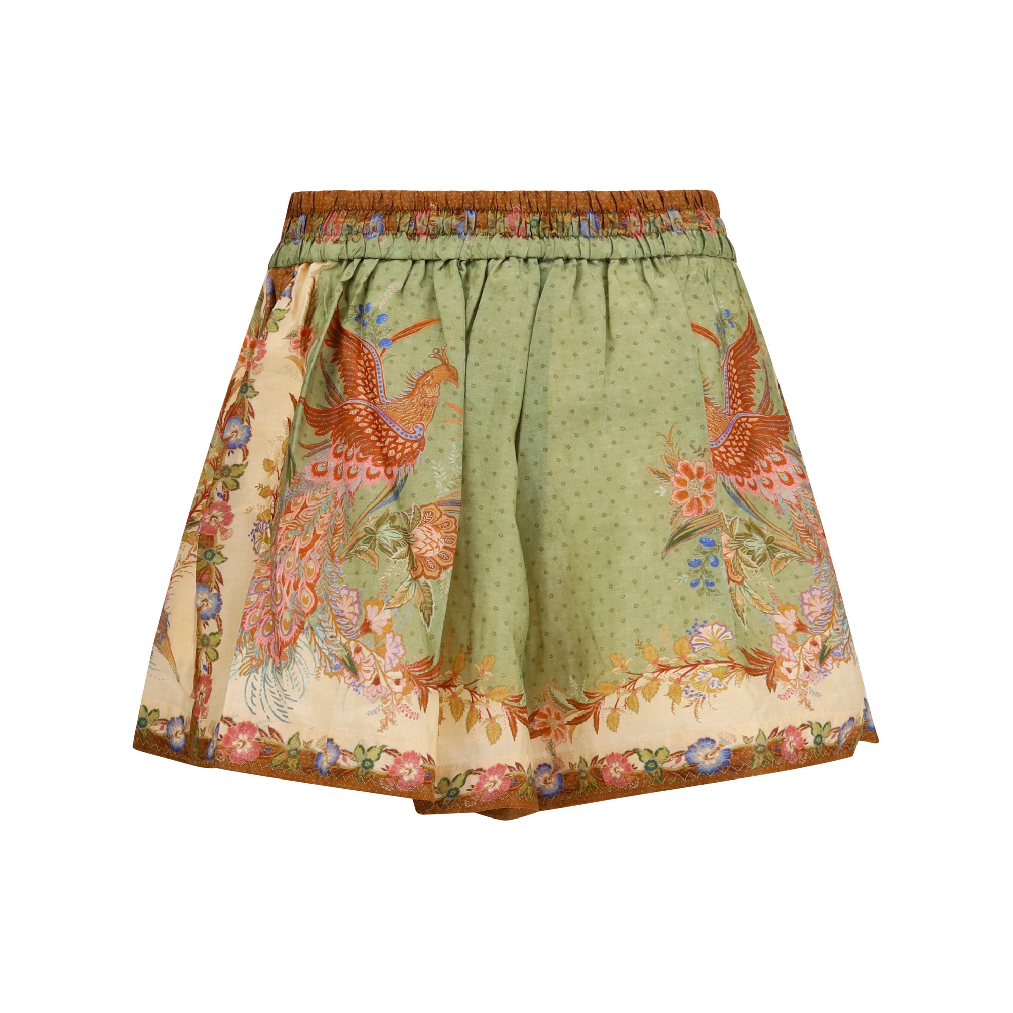 Indra relaxed silk drawstring Shorts