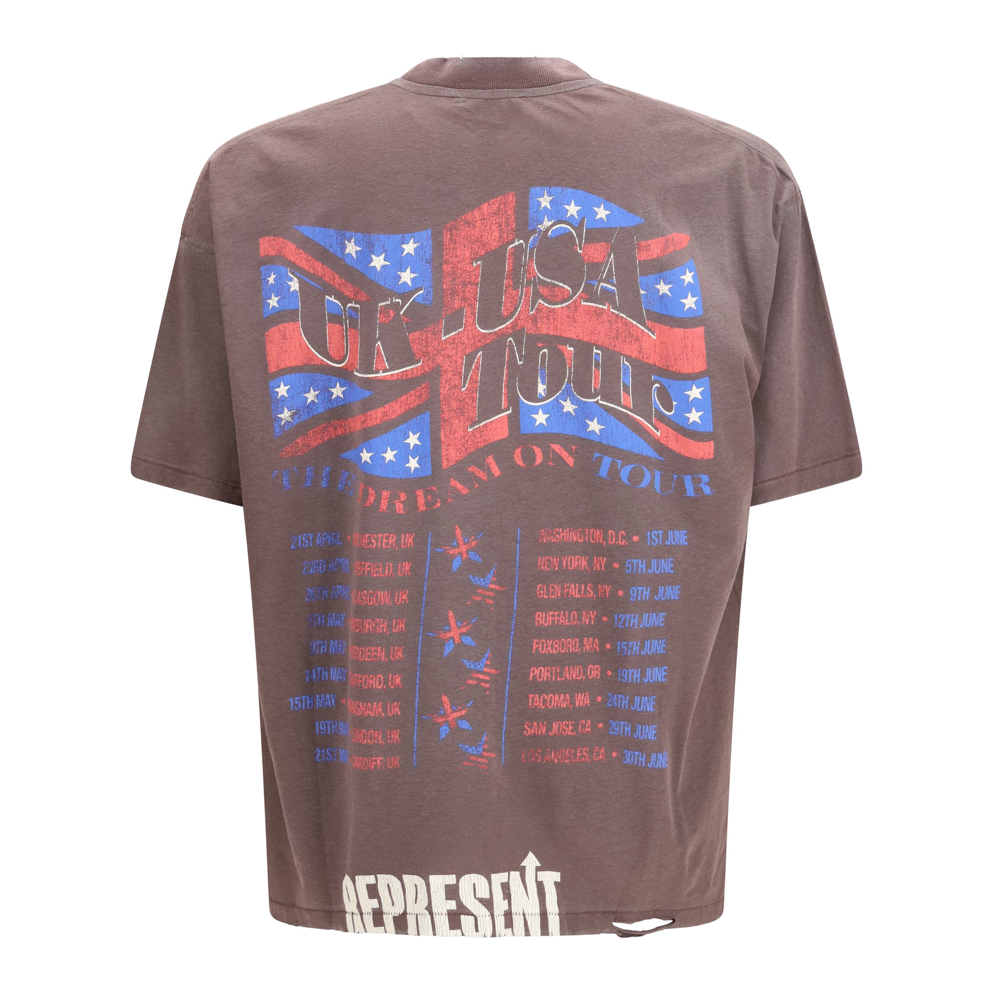 Printed cotton T-shirt
