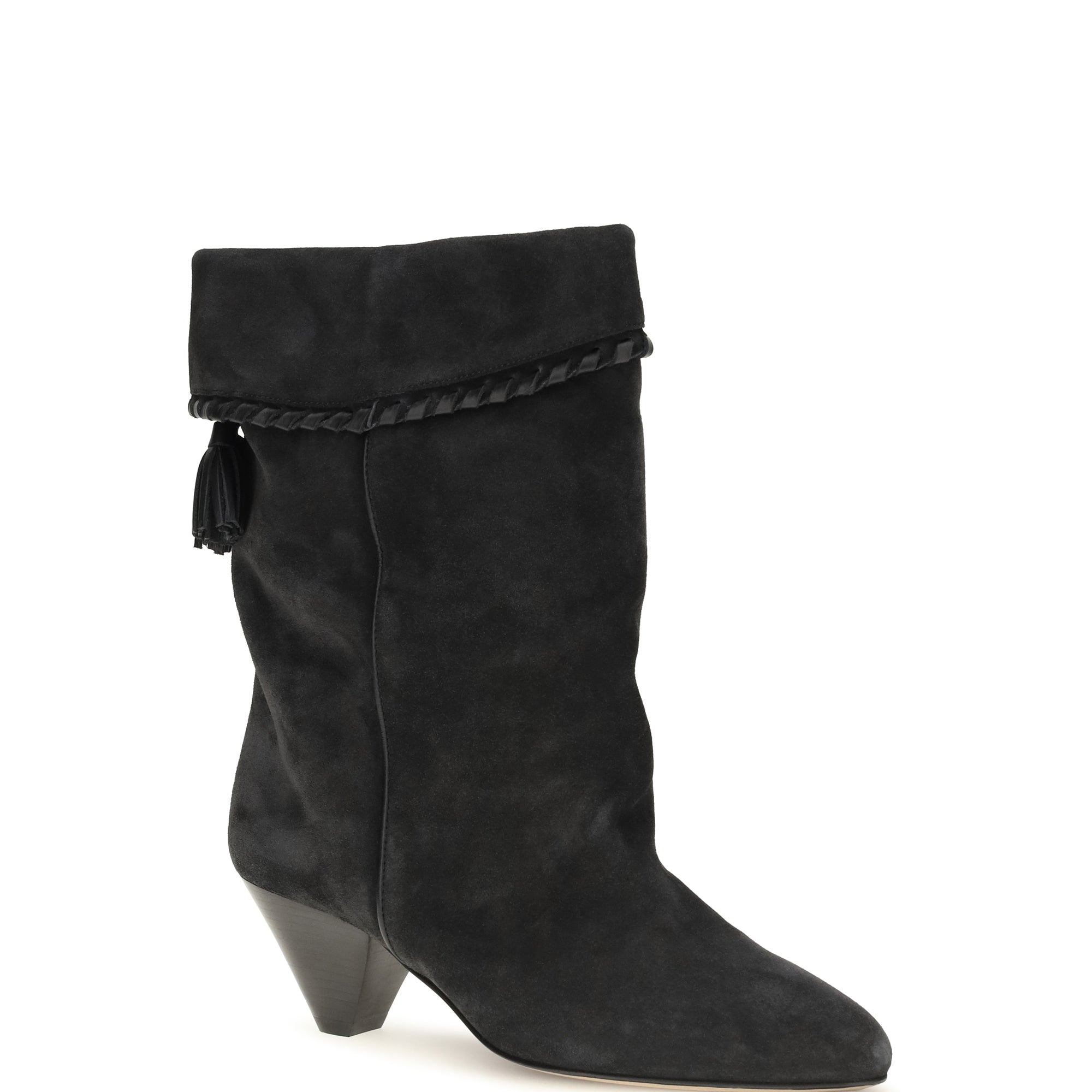 Draped suede Boots