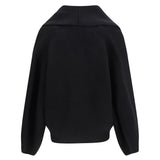 Shawl-lapel Cardigan