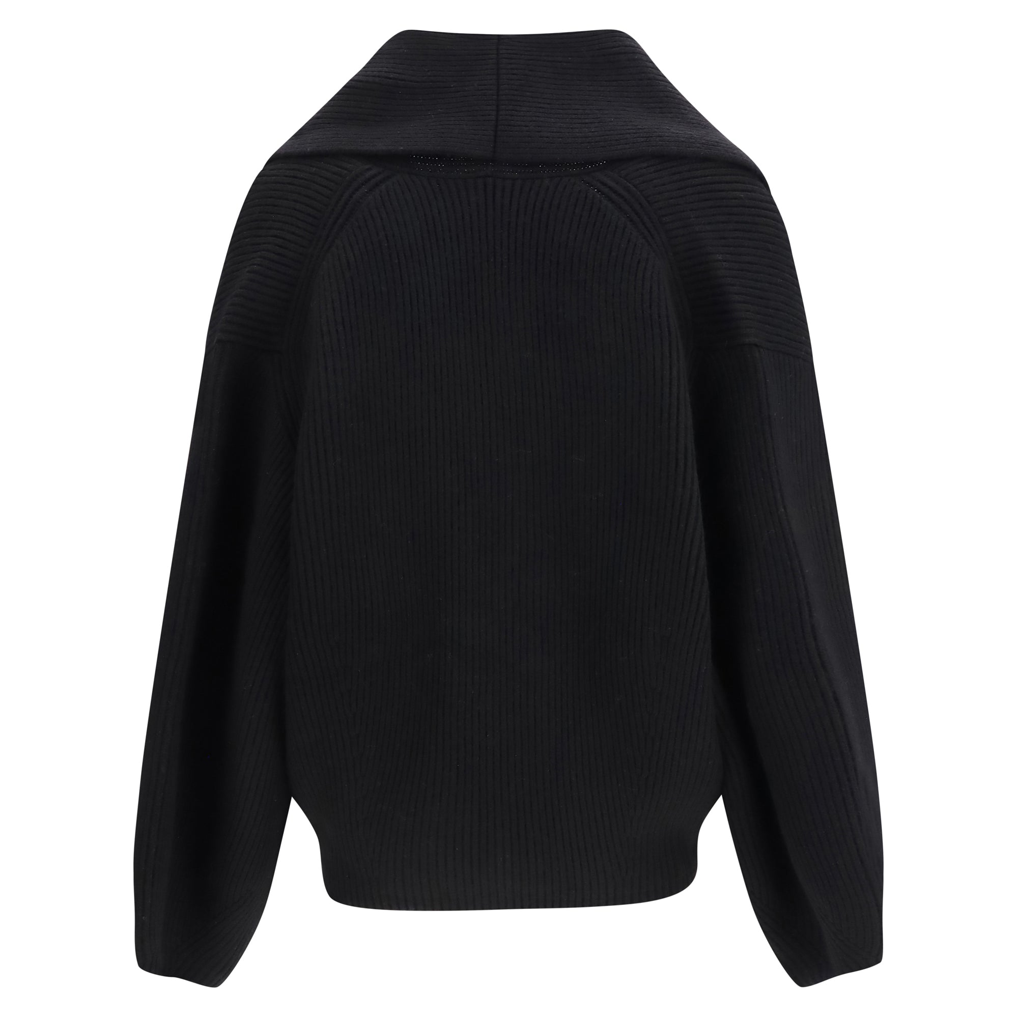 Shawl-lapel Cardigan