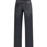 Stovepipe Straight Jeans