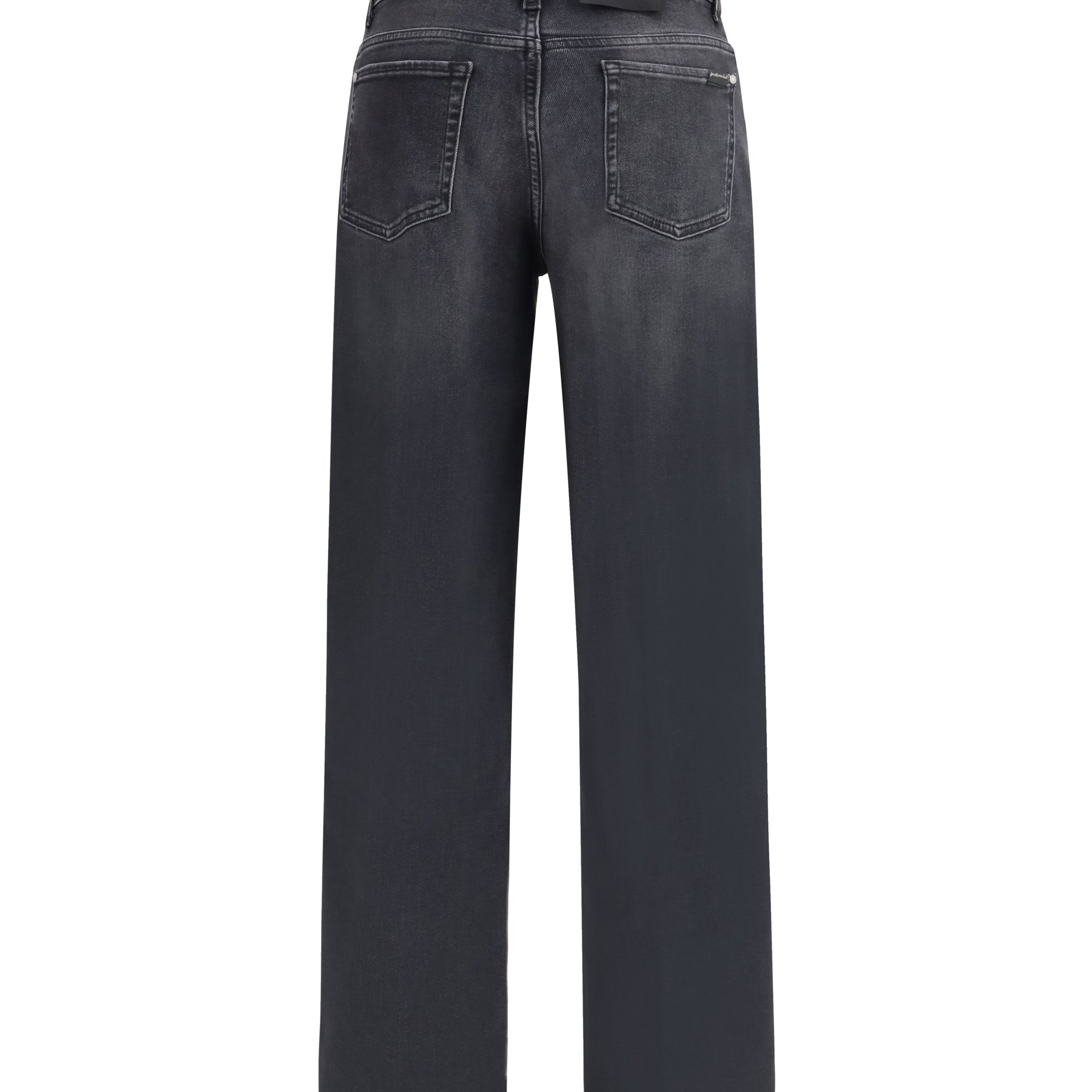 Stovepipe Straight Jeans