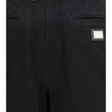 Wide-leg cotton Jeans