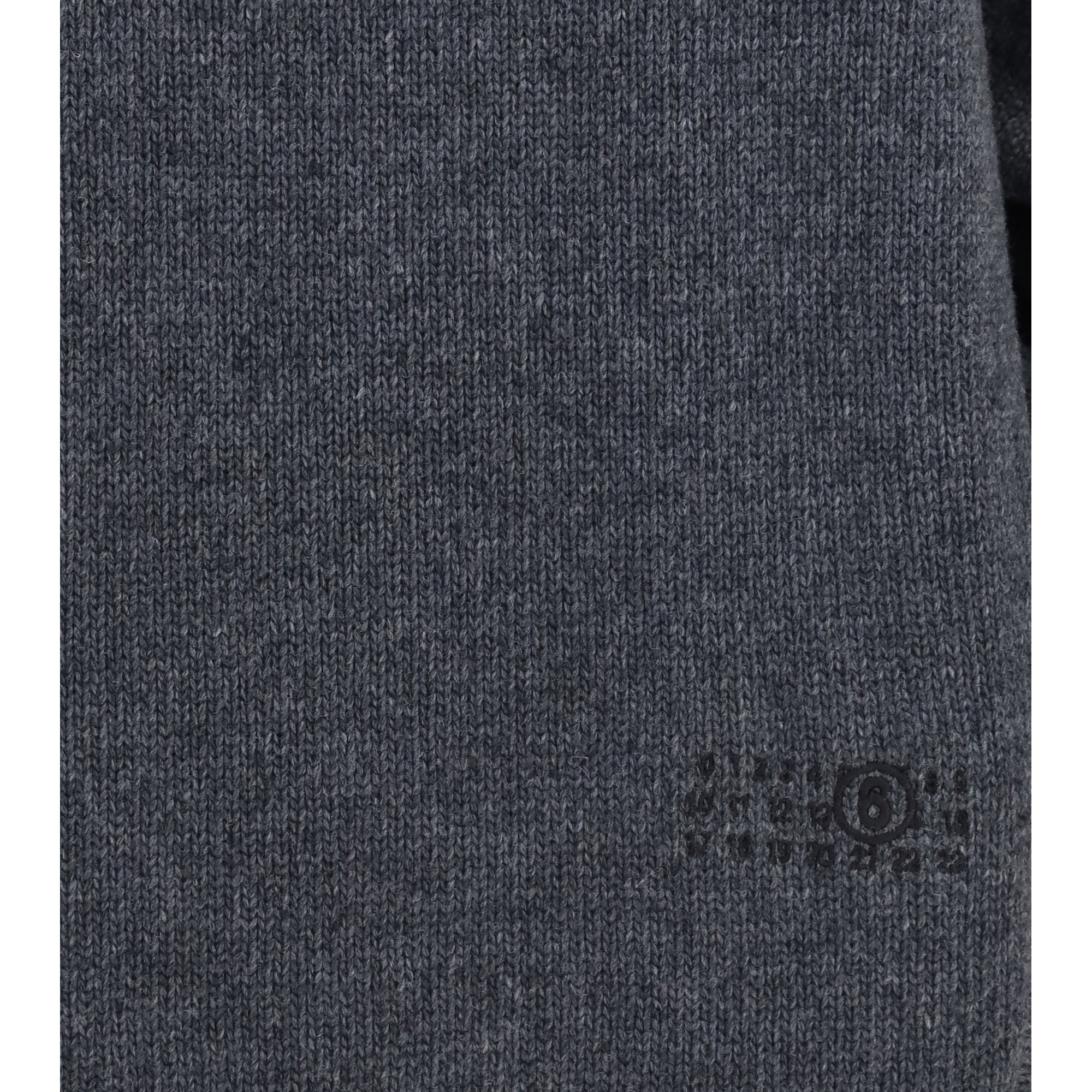 Wool-blend mini Dress with wide sleeves