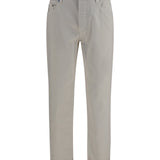 Jeans with turn-up hem