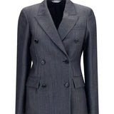 Double-breasted wool Blazer