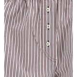 Striped silk Shorts