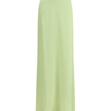 Classic long silk Skirt