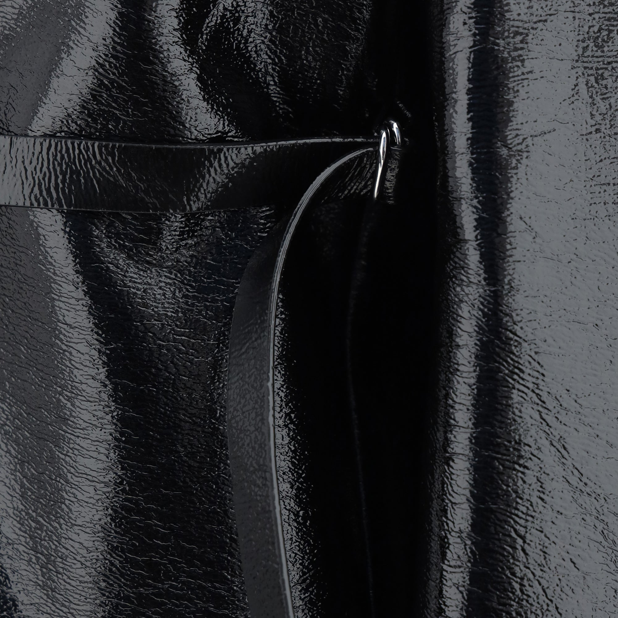 Vinyl Blazer Jacket