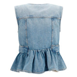 Lightweight denim Vest