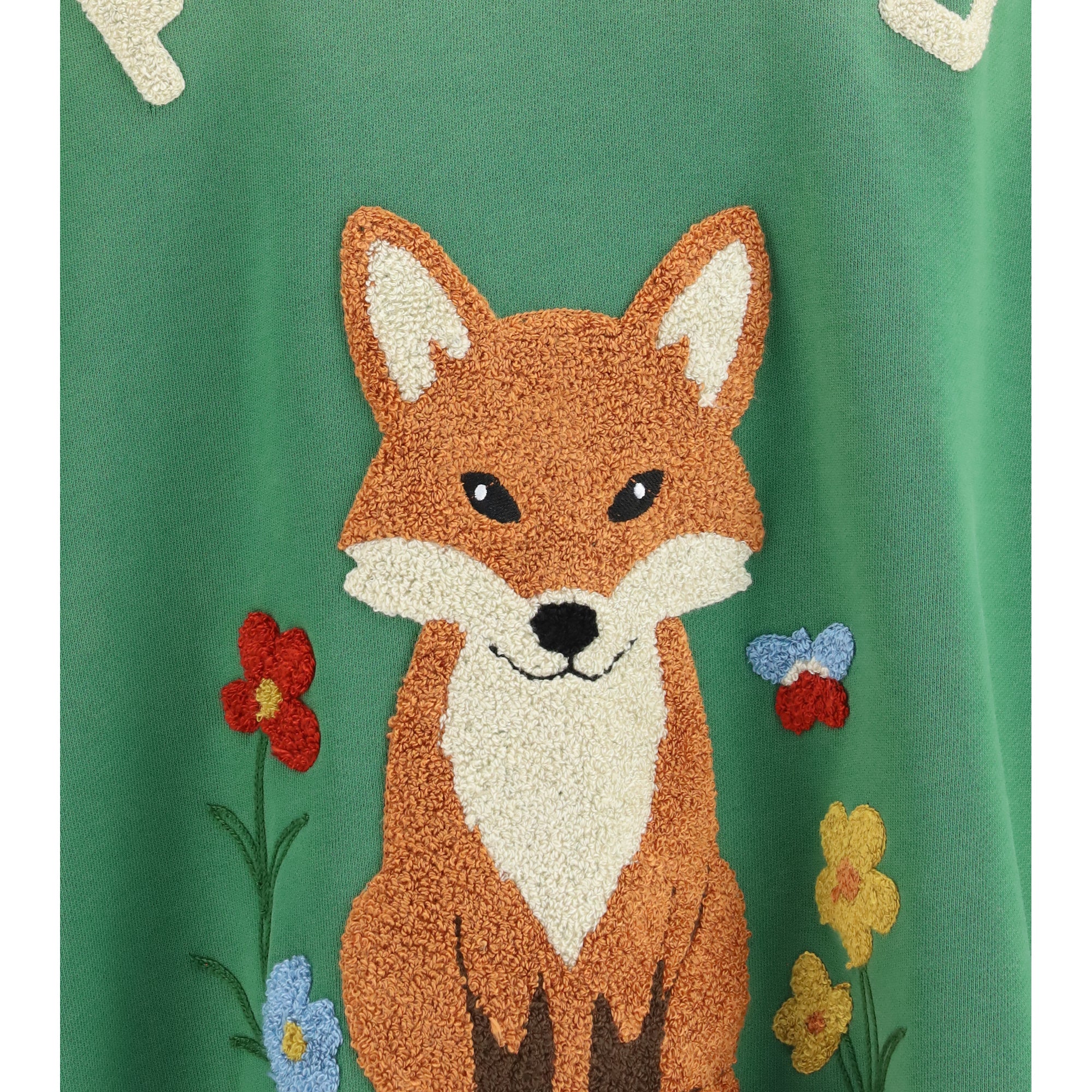Embroidered Wildlife Hoodie
