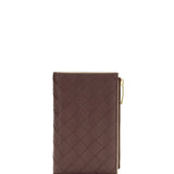 Medium bi-fold Intrecciato Wallet