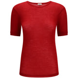 Ribbed knit T-shirt