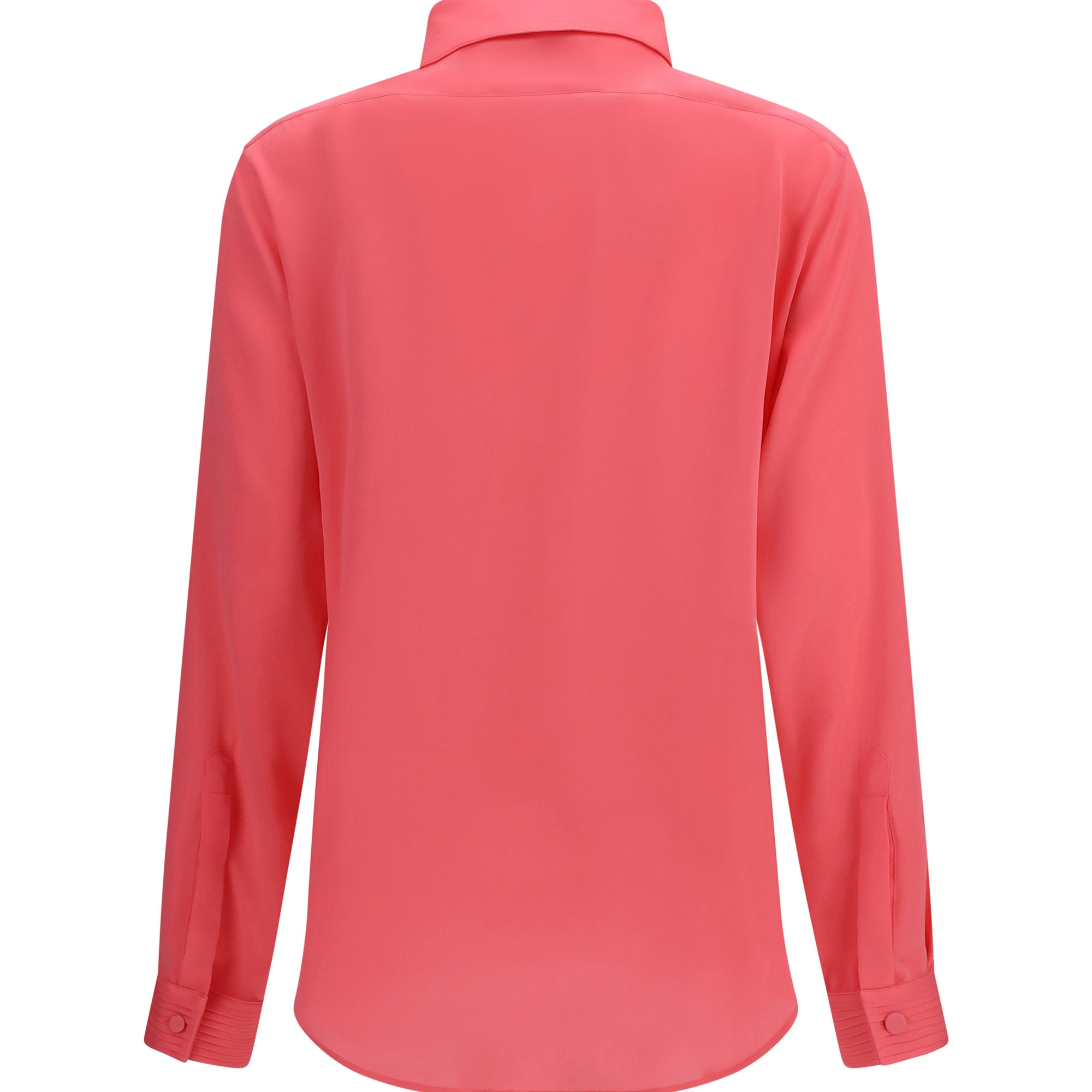 Tuxedo Shirt in silk with pleated bib