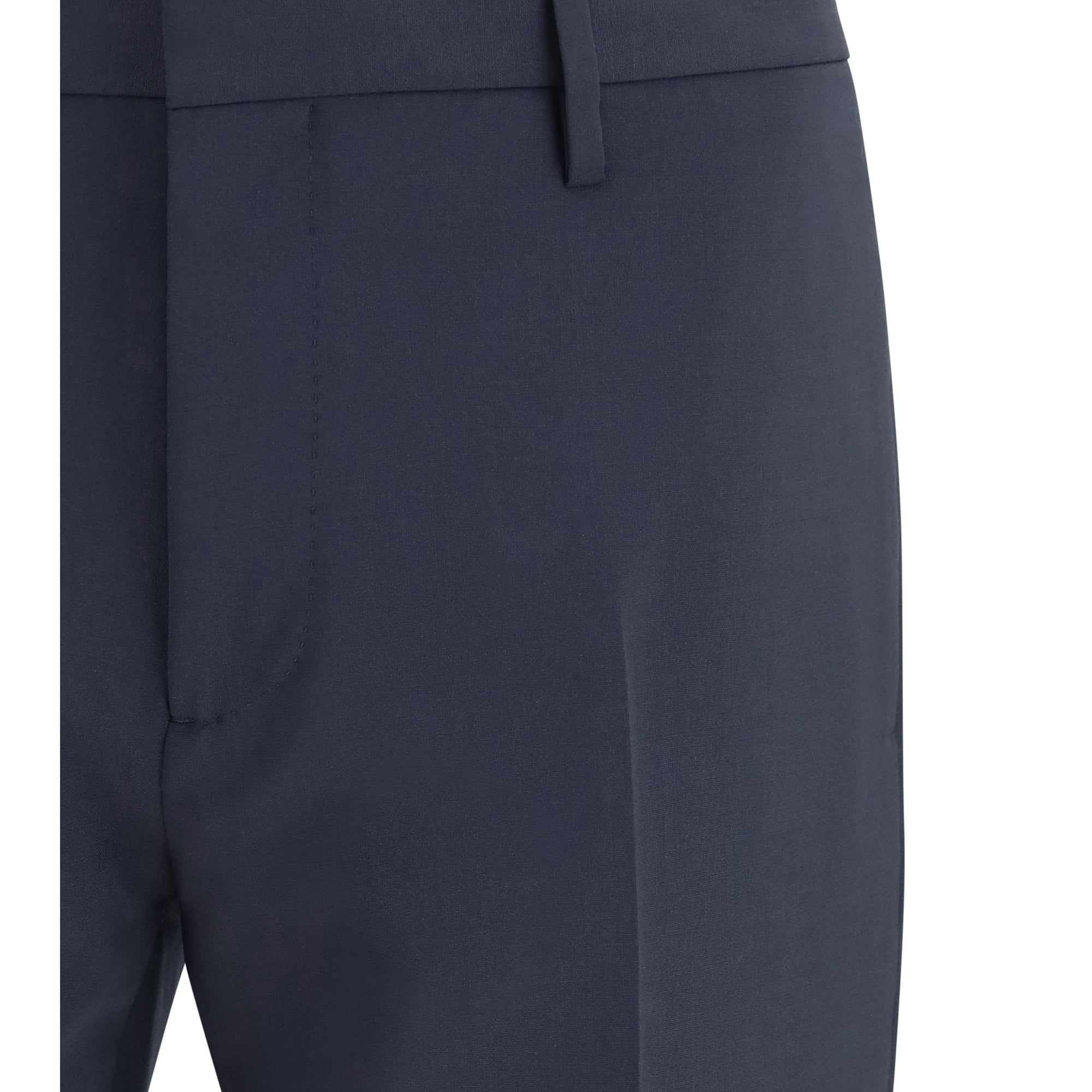 Single-breasted wool-blend Suit
