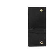 Ganni Bou Card Holder With Flap Grained