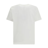 Balmain letter flock T-shirt