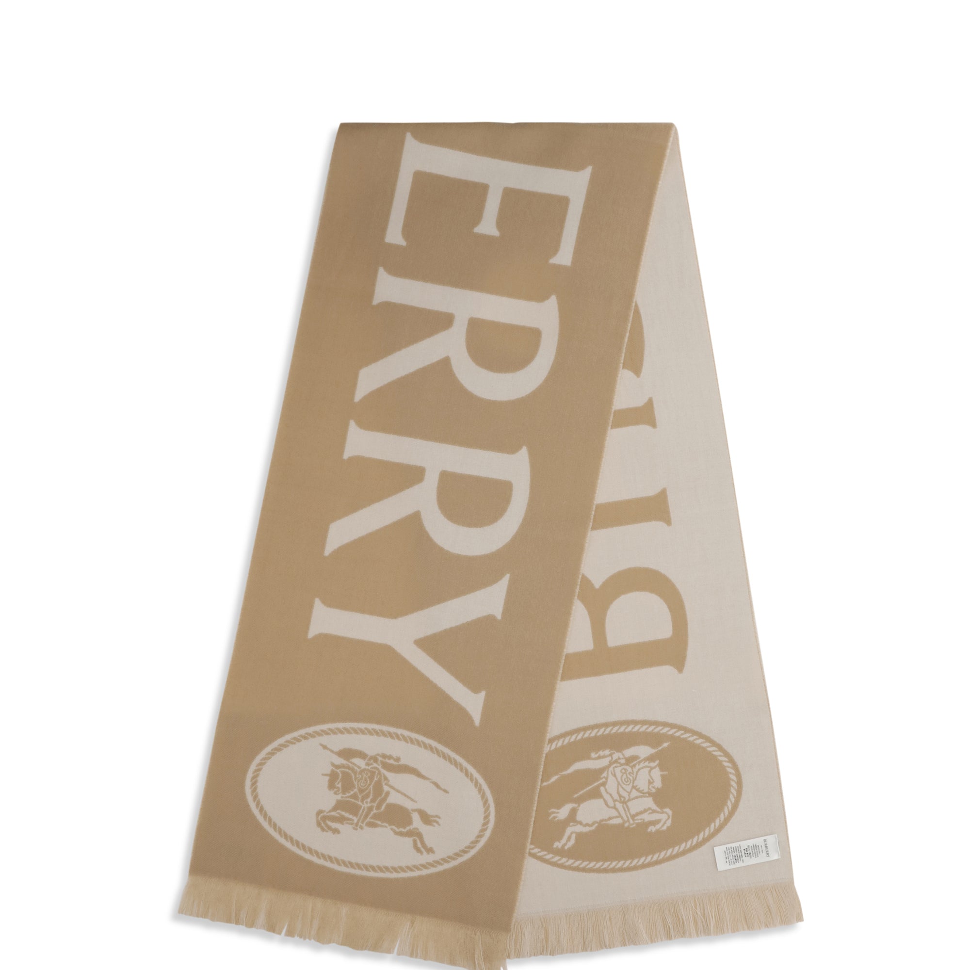 Logo wool Scarf