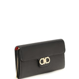 Gancini Wallet with shoulder strap