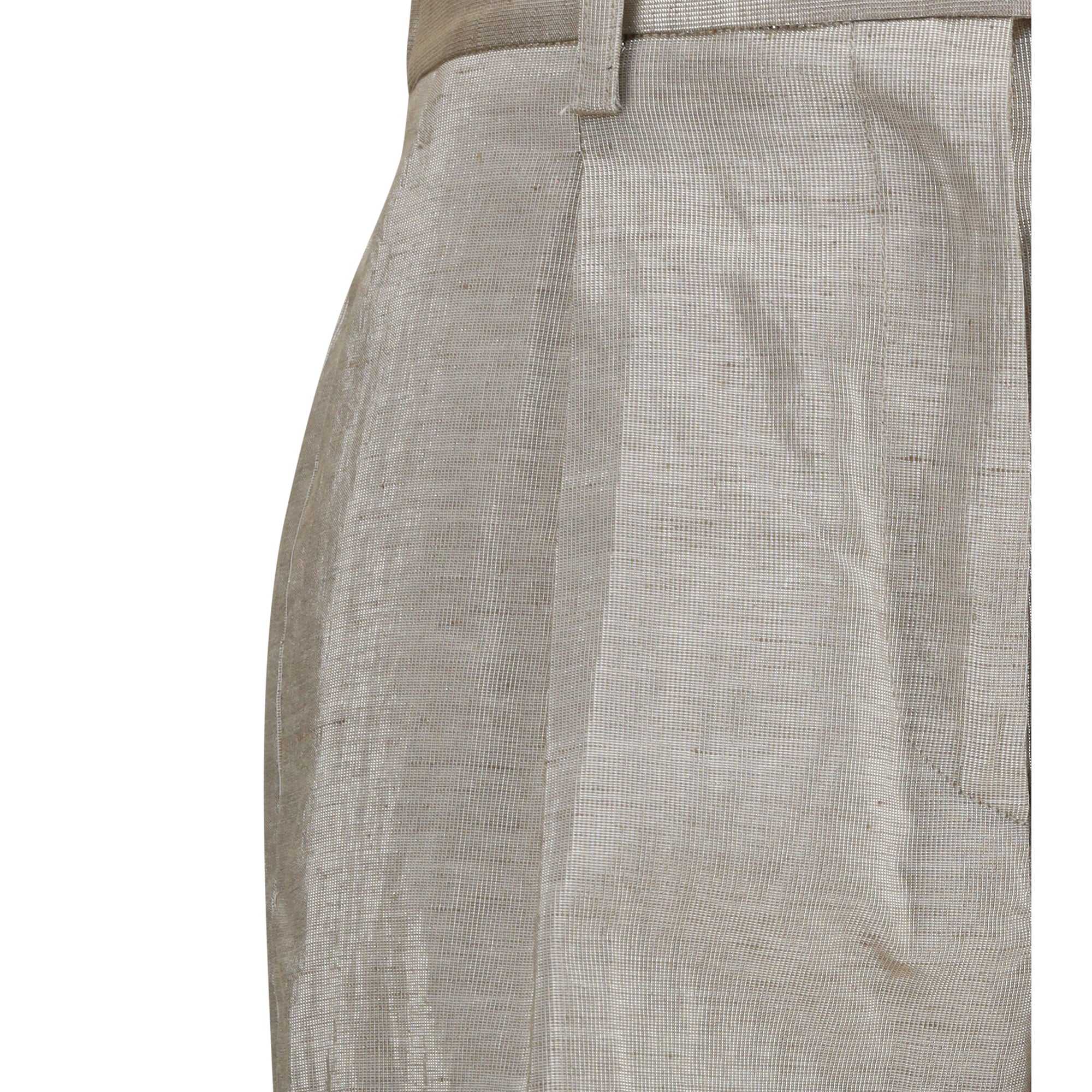 Lurex Pants in tweed with micro sequins and shimmering thread