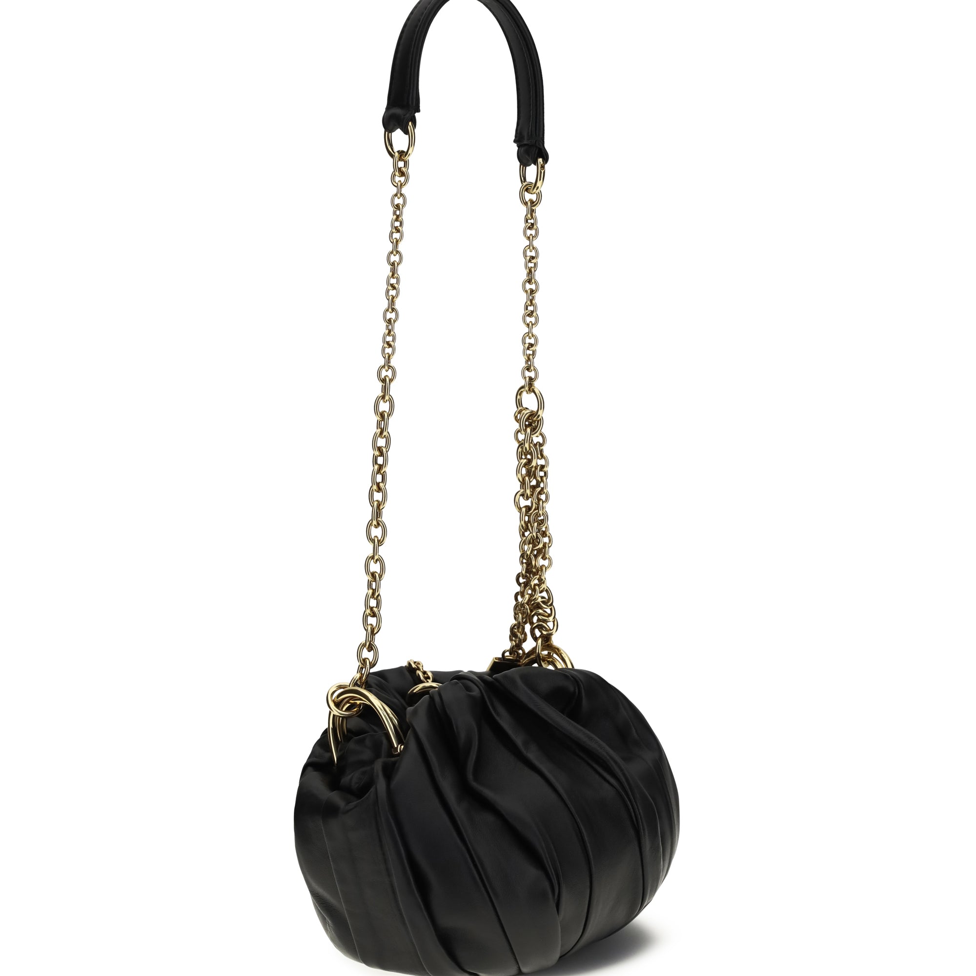 Plissé Shoulder Bag