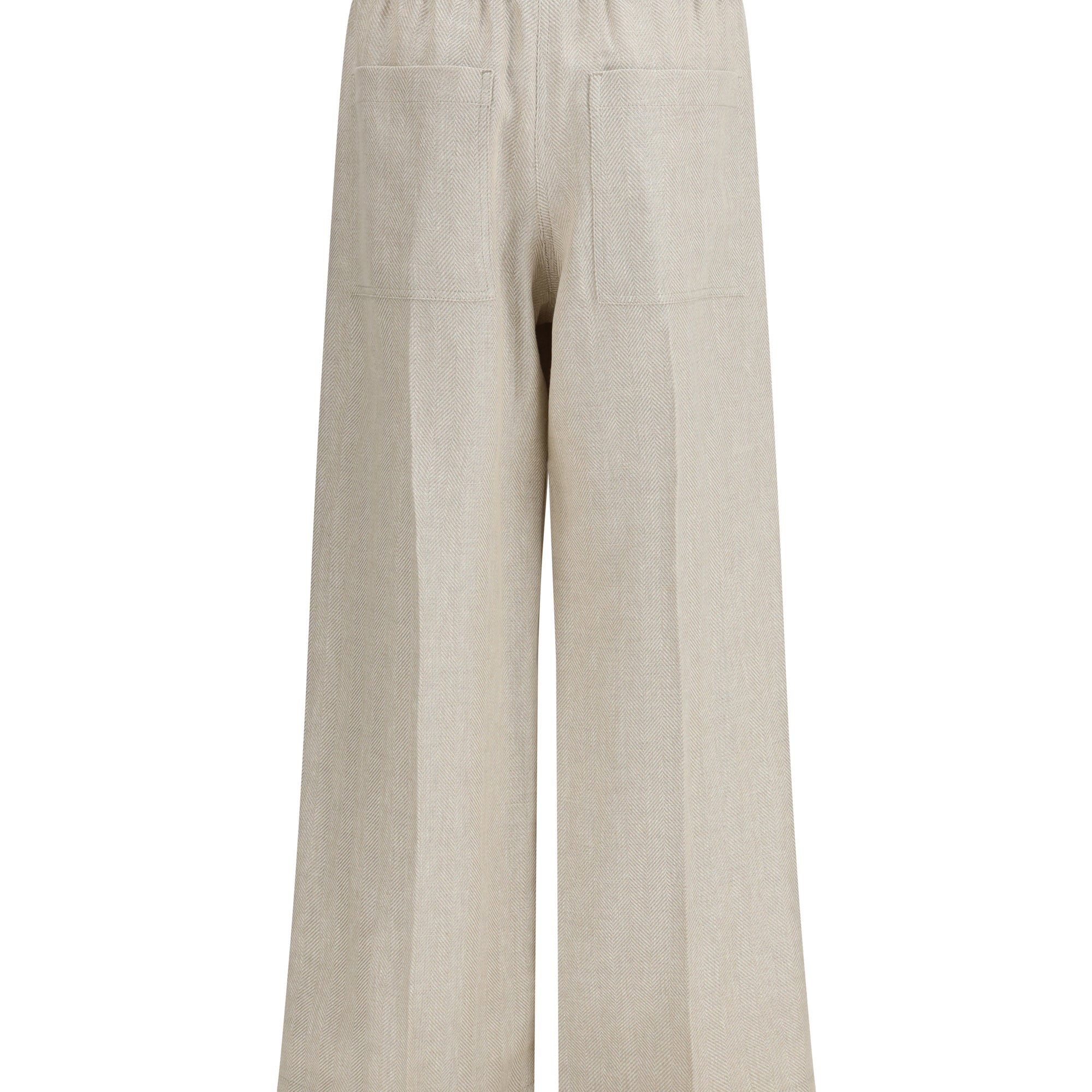 Elasticated-waistband Pants