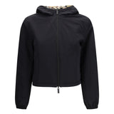 Reversible cropped check Jacket