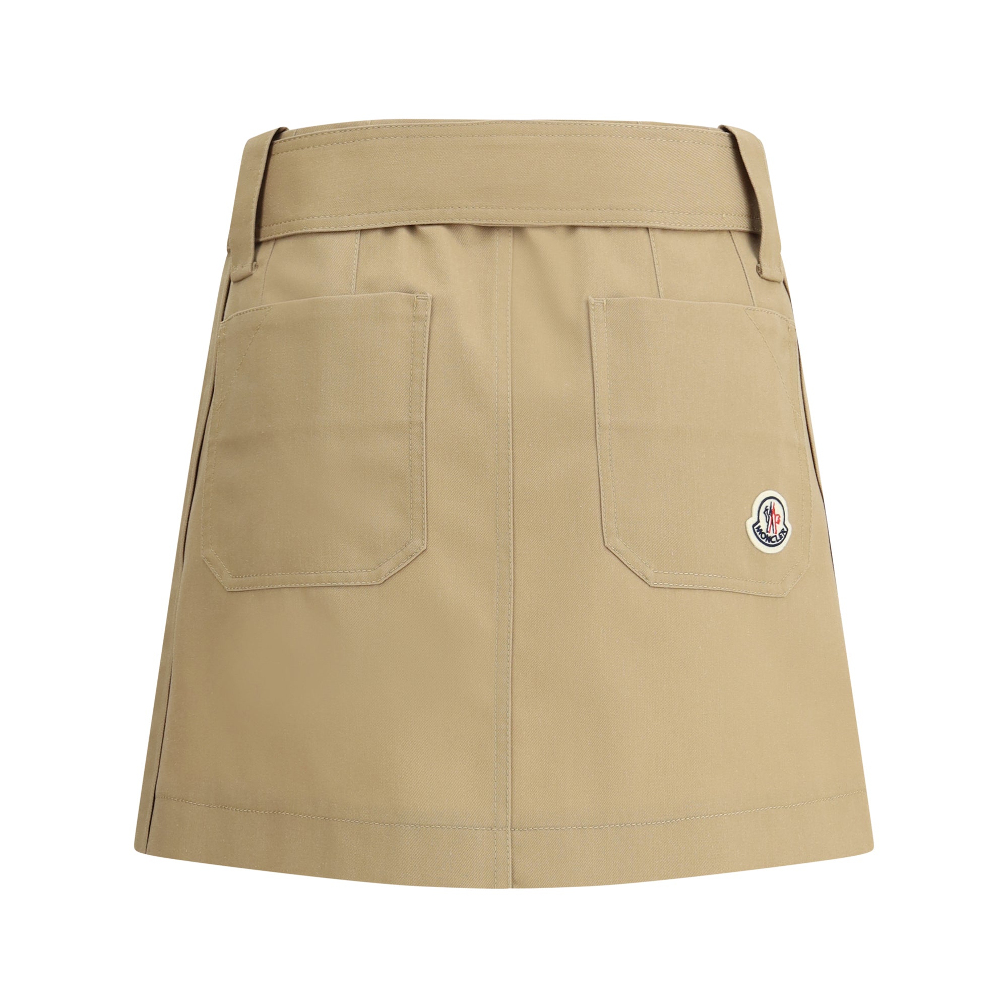 Cotton gabardine Miniskirt