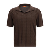 Levanti V-neck knit T-shirt