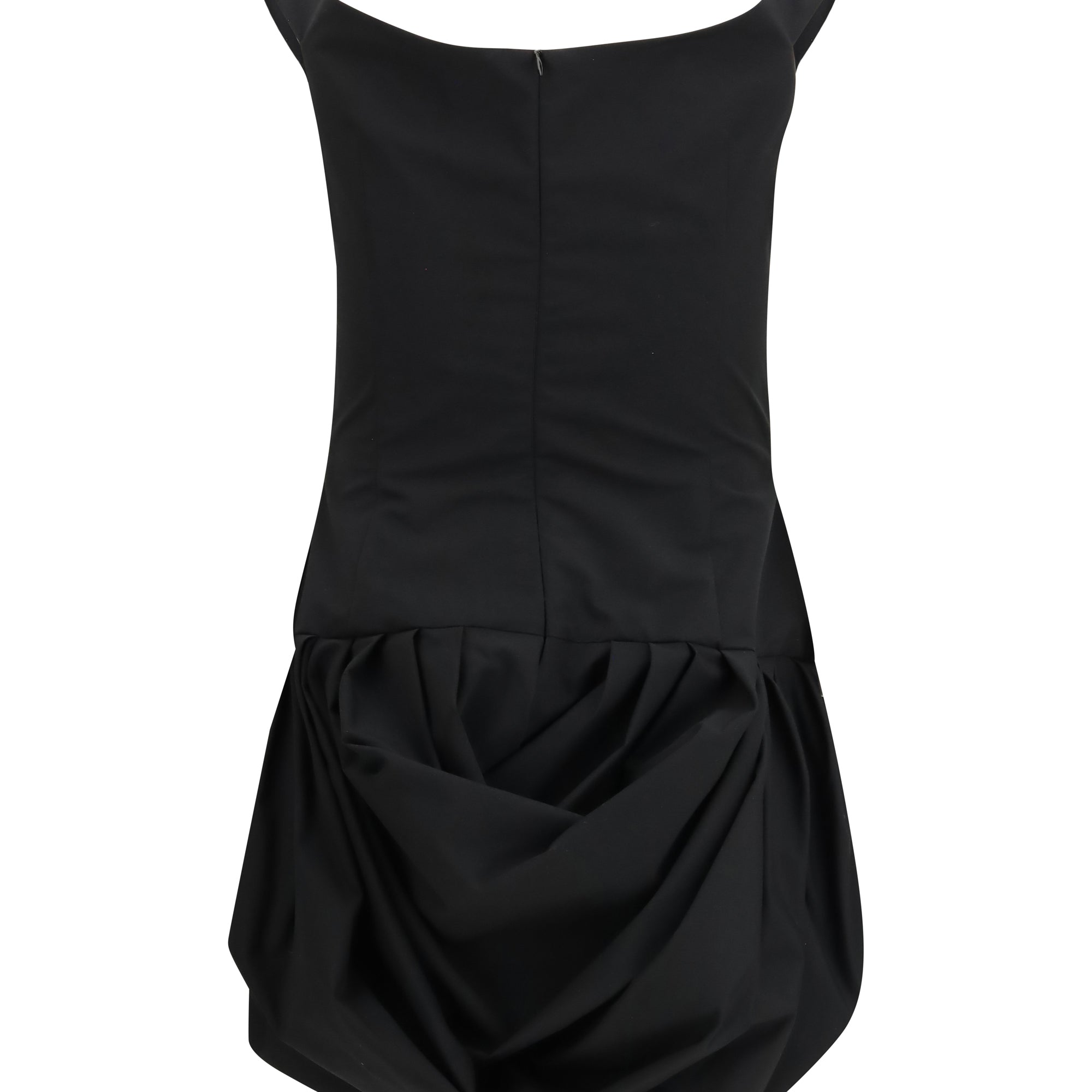 Off-shoulder puff skirt mini Dress