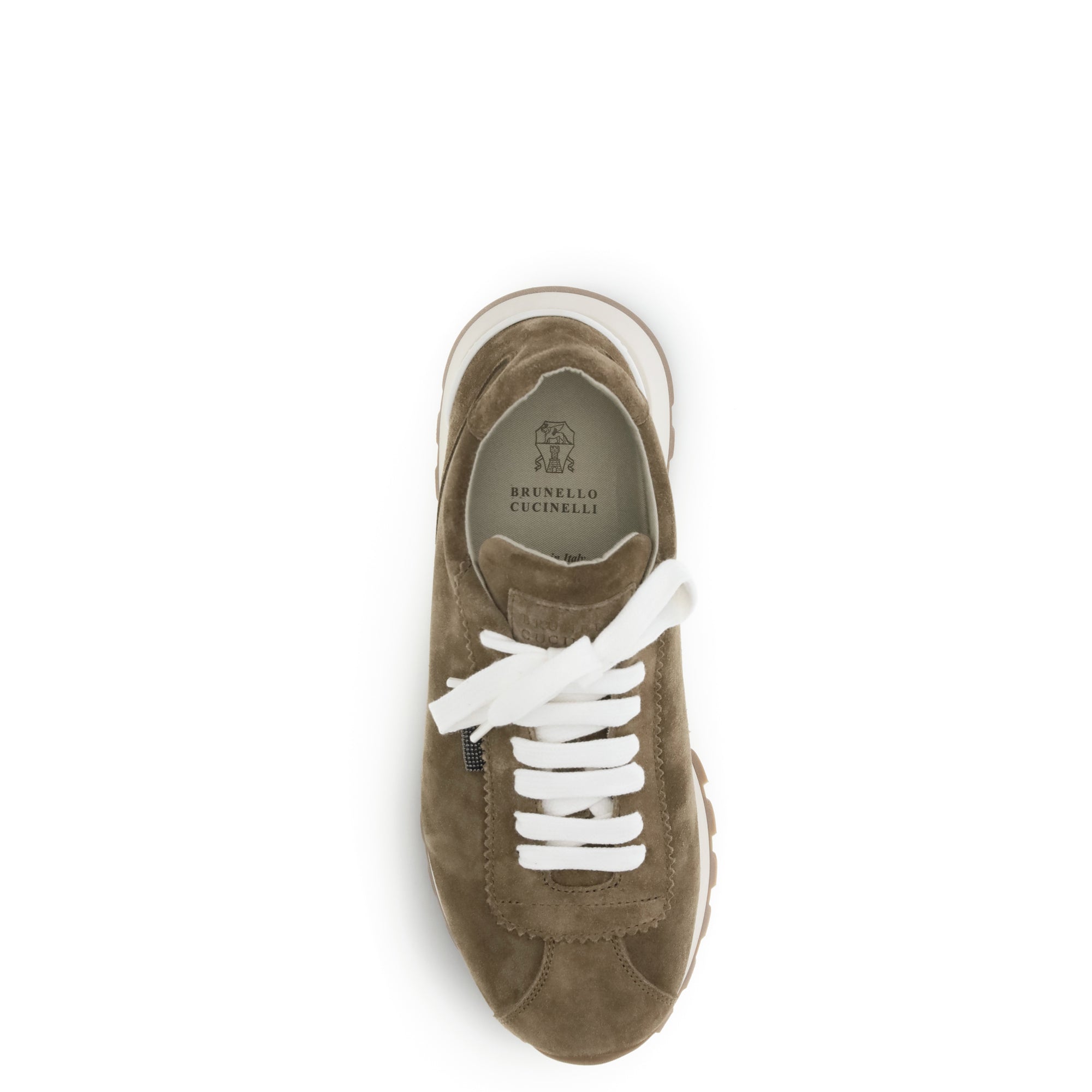 Sneakers with iconic embellishments
