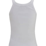 Ribbed cotton tank Top
