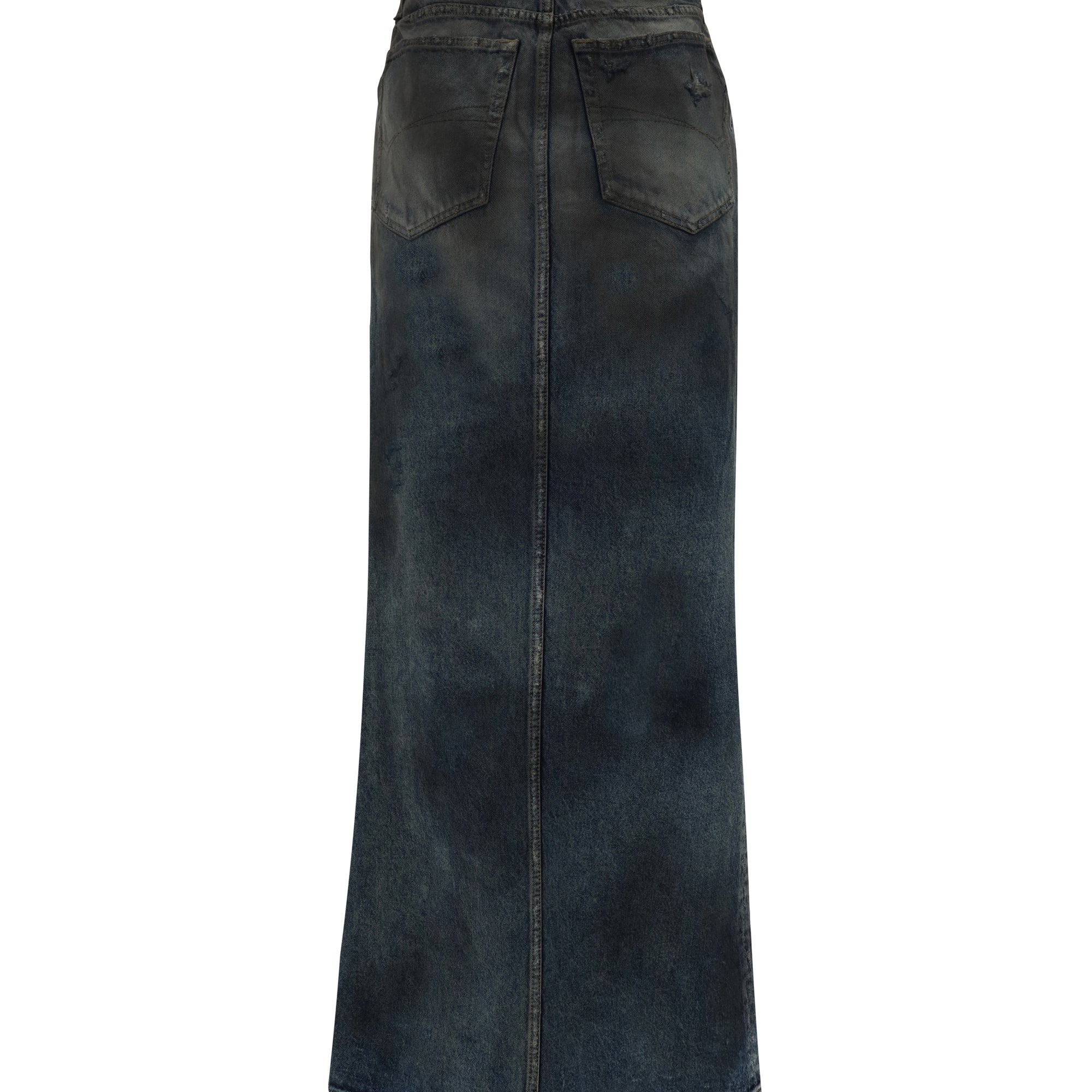 Denim Maxi Skirt
