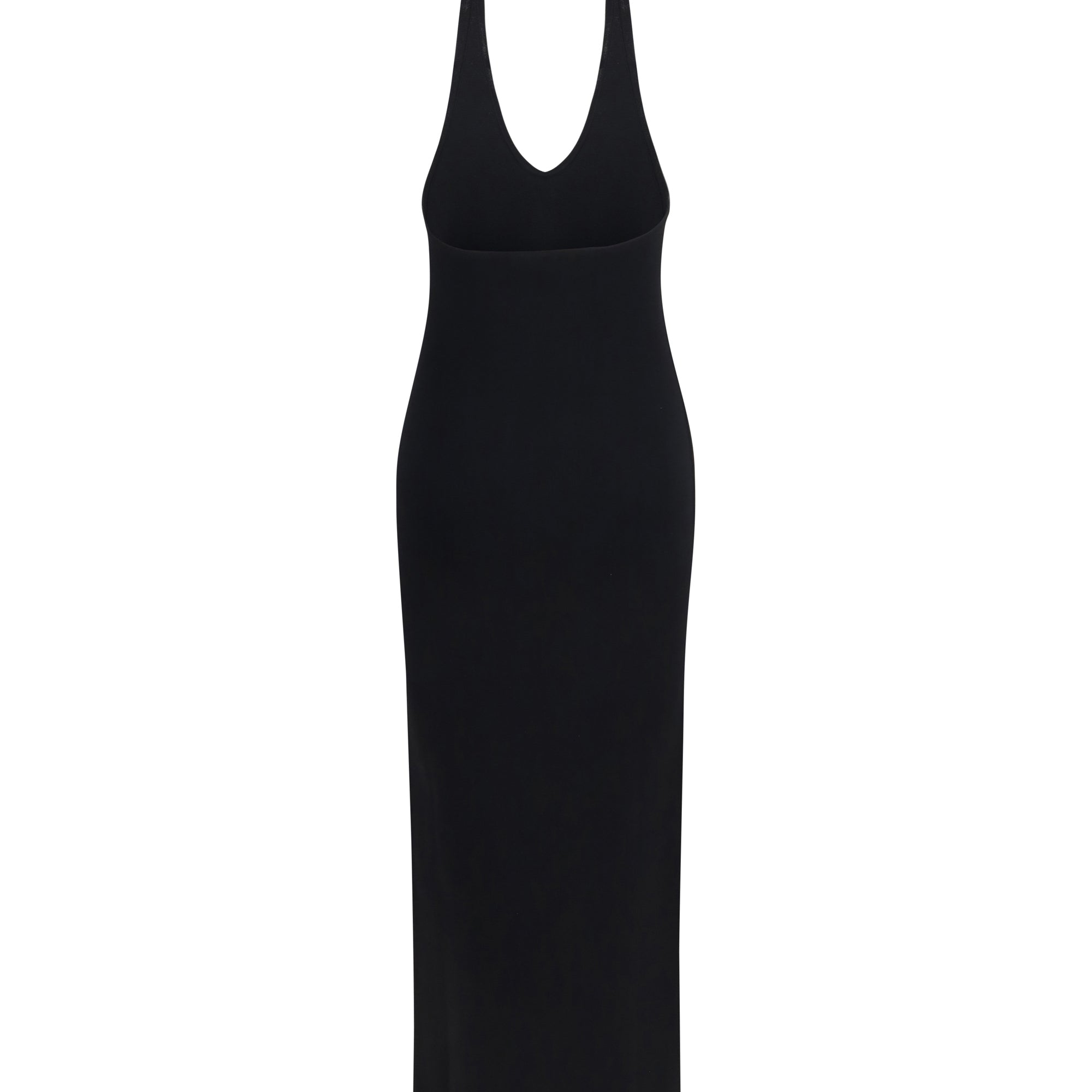 Halter-neck knit Dress