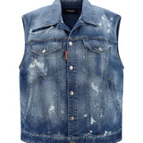 Over Denim Vest