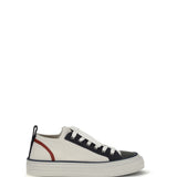 Cotton knit and suede Sneakers with Precious Toe