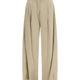 Iven silk and nylon Pants