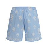 Skull-print swim Shorts
